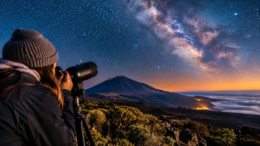 Los mejores lugares para observar las estrellas en Tenerife: dónde ver las estrellas